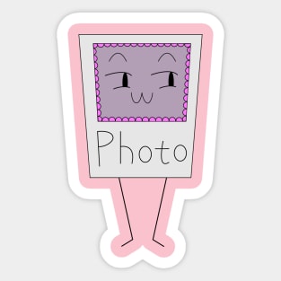 The photo is up to something Sticker